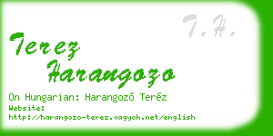terez harangozo business card